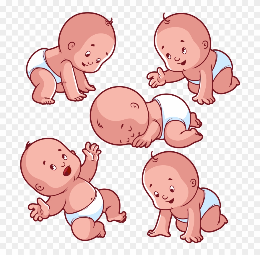 Diaper Clip Art Baby Lovely Sprout Babylovelysprout - Recien Nacido Llorando Animado - Png Download