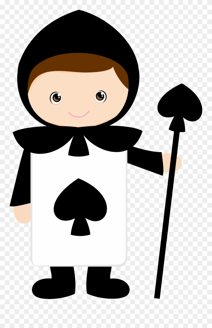 Clothespin Clipart Baby Shower - Baralho Alice No Pais Das Maravilhas - Png Download