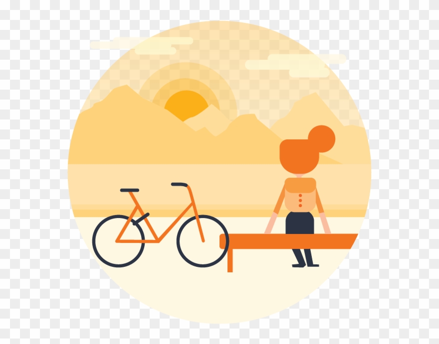 Clip Art Free Stock Break Every Chain Clipart - Bicycle - Png Download