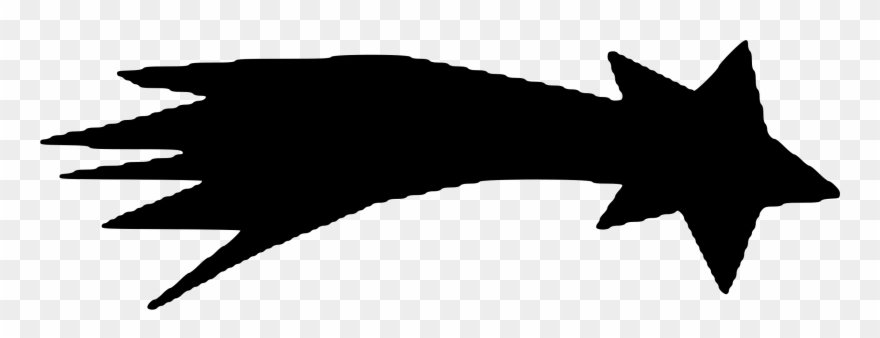 Shooting Stars Computer Icons Cartoon - Black Shooting Star Cartoon Clipart