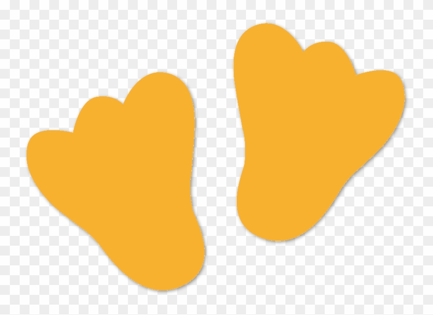 Foot Clipart Toe - Duck Feet Clip Art - Png Download