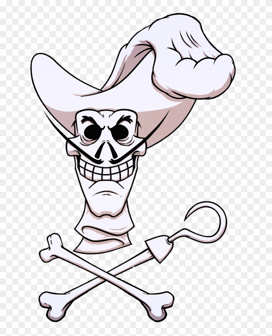 Hook Clipart Captain Hook - Captain Hook Pirate Flag - Png Download