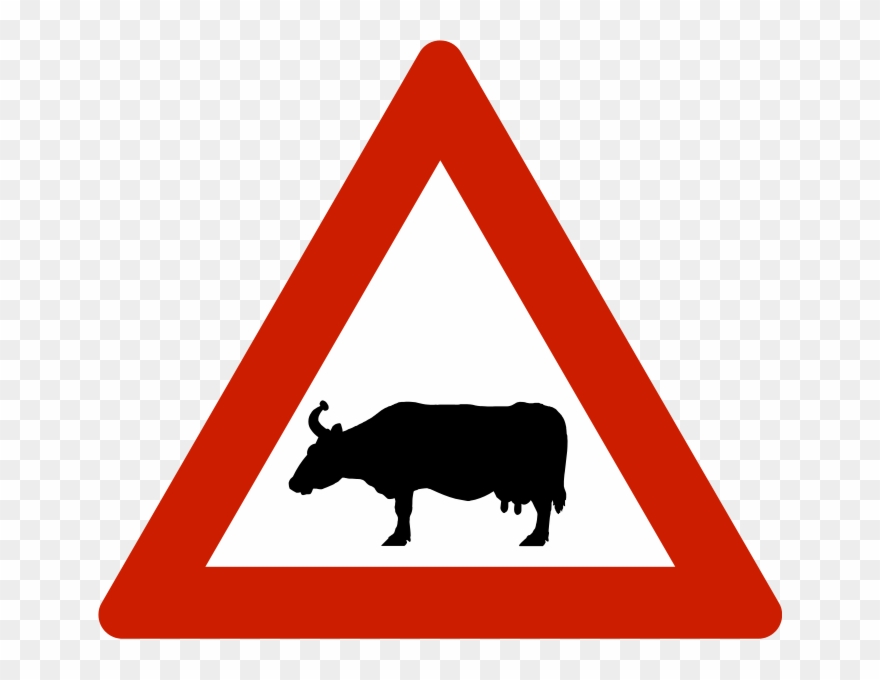 Norwegian Road Sign - Señales De Trafico Iconos Clipart