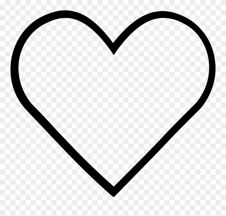 Essential Light Heart Svg Png Icon Free Download 282901 - Wish List Icons Clipart