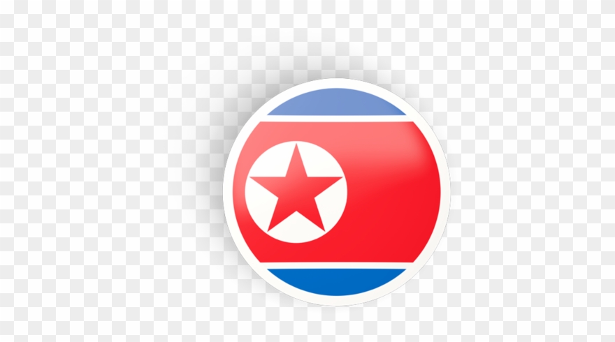 North Korean Flag Png - North Korea Flag Icon Clipart
