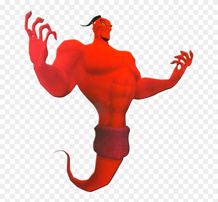 Jafar02 - Jafar Aladdin Red Genie Clipart