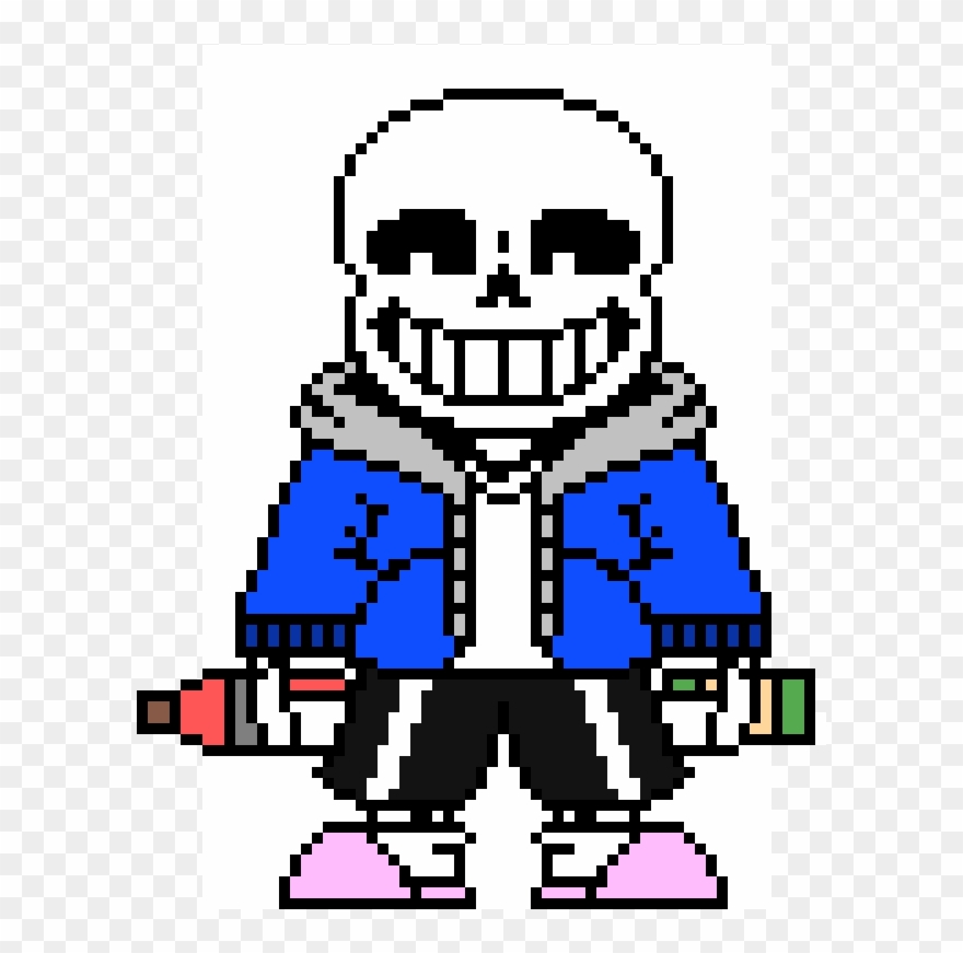 Sans Before He Got Drunk - Papyrus Sans And Chara Clipart