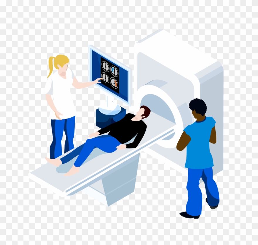 During A Standard Echo, The Sound Waves Are Directed - Awake Patient Clipart