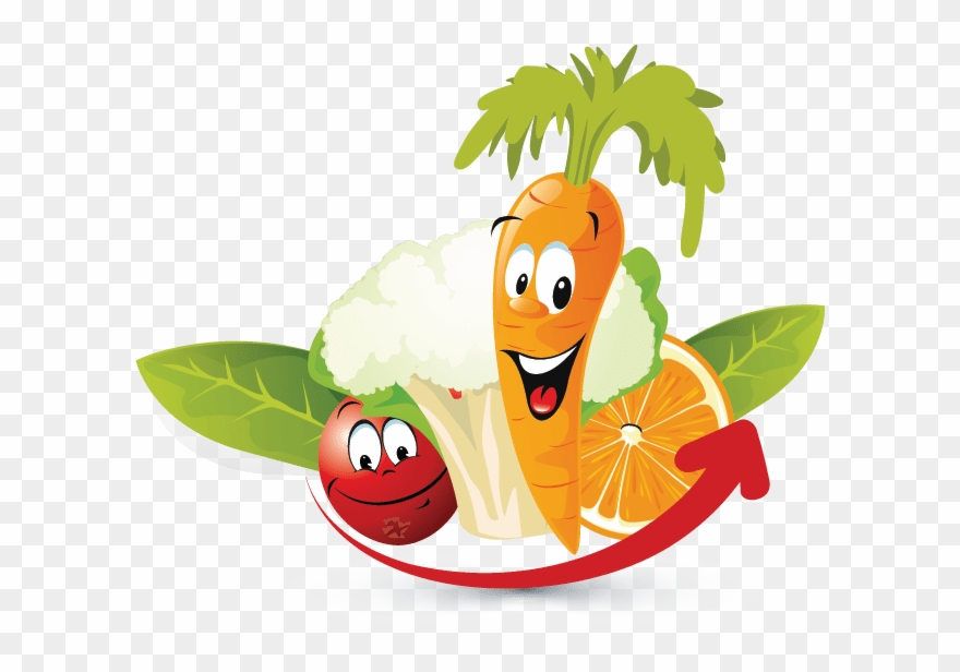 Fruits And Vegetables Animation , Png Download - Fruits And Vegetables Animation Clipart