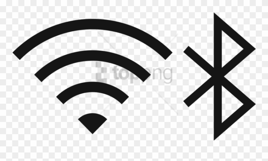 Free Png Wi-fi And Bluetooth Icon - Bluetooth Icon With No Background Clipart