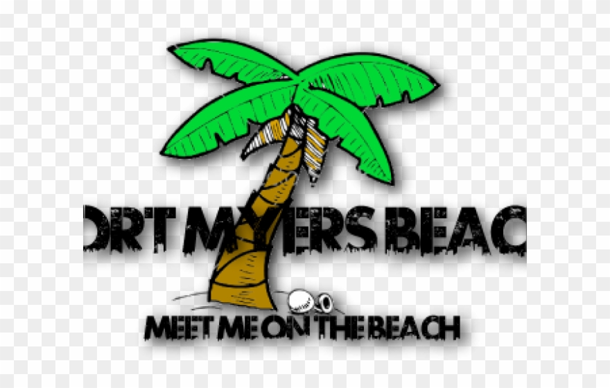 Sahara Clipart Florida Vacation - Fort Myers Beach Logo - Png Download