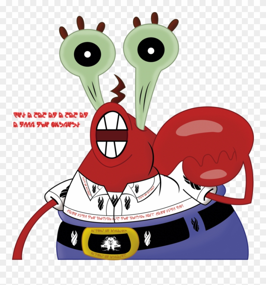 Mr Krabs Png Clipart