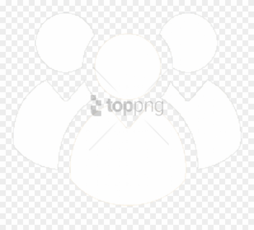 Free Png White Person Icon - Circle Clipart