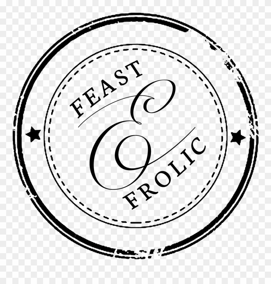 Feast Drawing Dinner - Labels Do Not Open Until Christmas Clipart