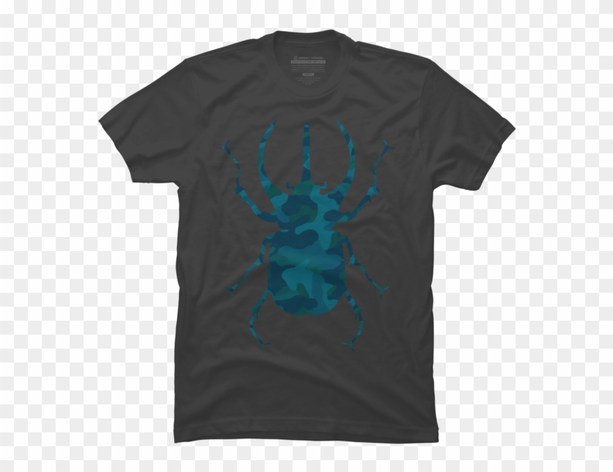 Original Camouflage Pattern Scarab Beetle - Design By Humans Clipart