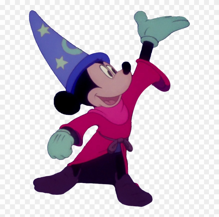 The Many Faces Of The Mouse - Mickey Mouse Sorcerer's Apprentice Png Clipart