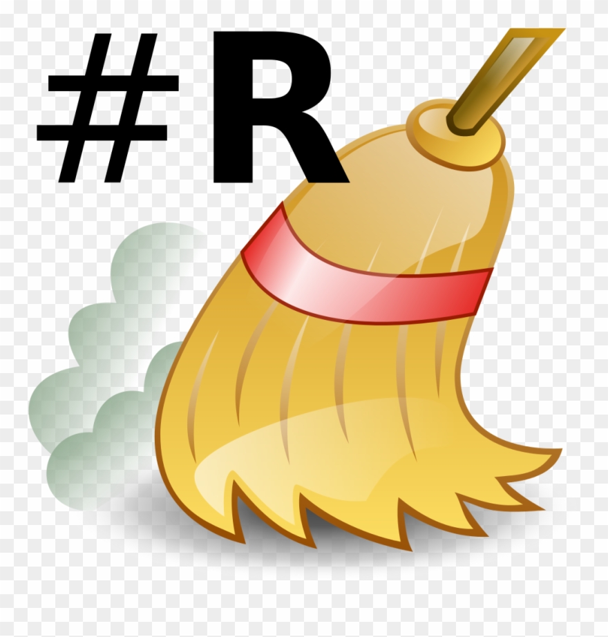 Broom Icon R - Sweep Mets Clipart