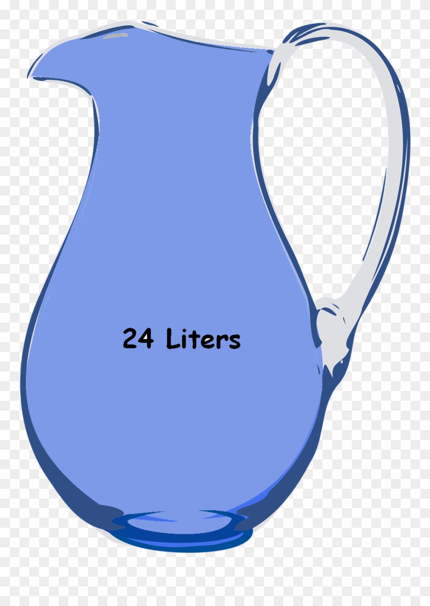 Challenge Of Fair Distribution Of Water - Transparent Background Jug Png Clipart