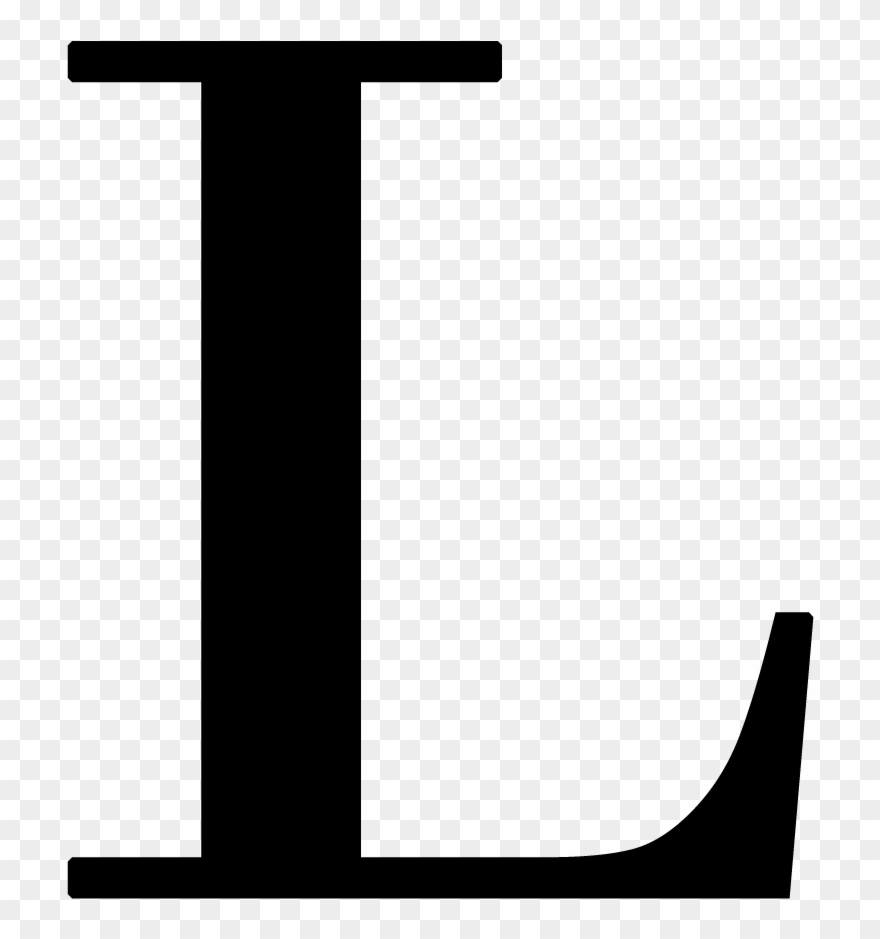 Letter L Png - Cross Clipart