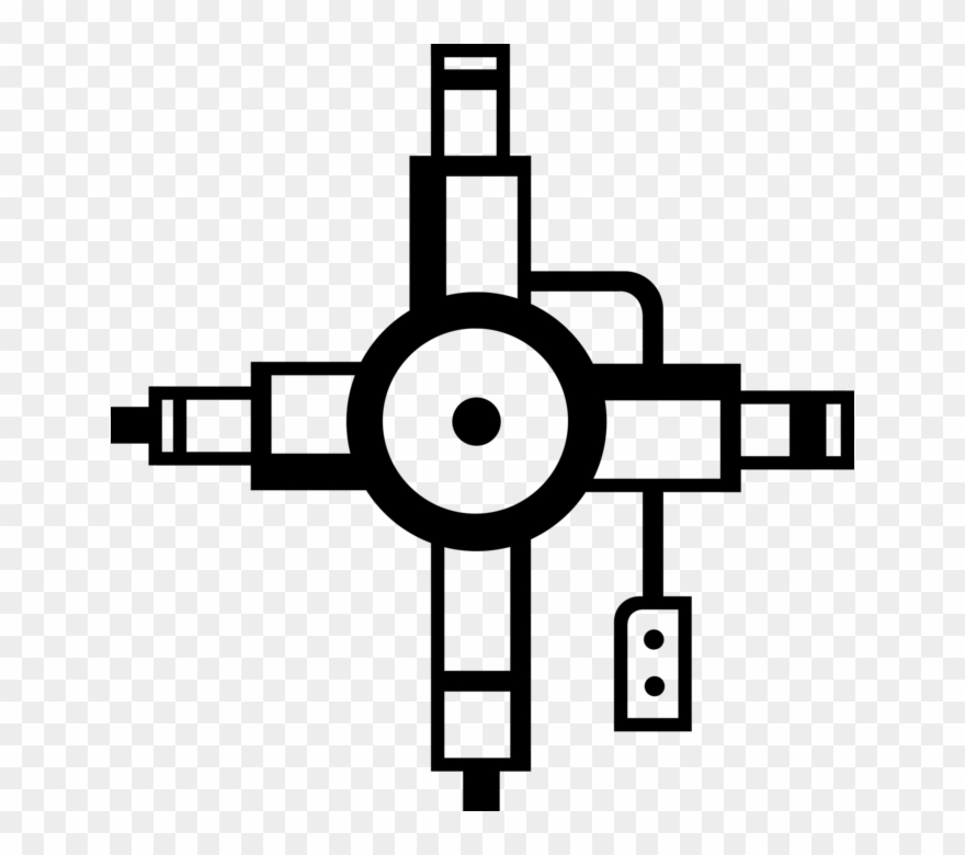 Vector Power Adapter Clipart