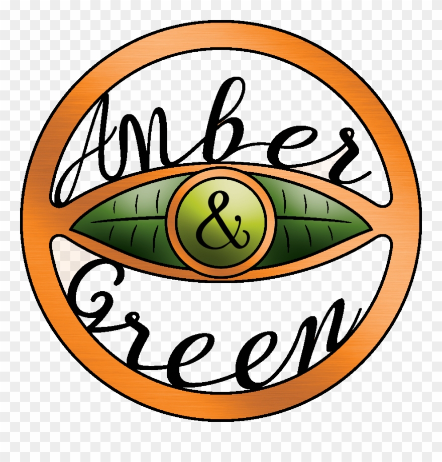Amber & Green - Smiley Face Clip Art - Png Download
