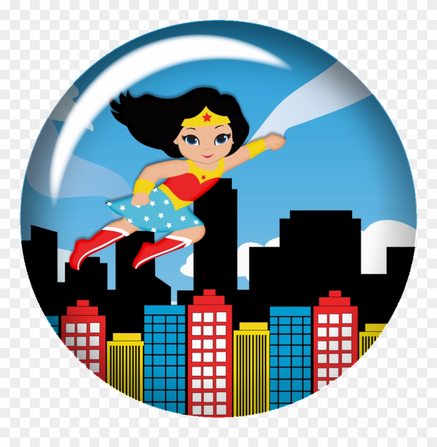 Imágenes De La Mujer Maravilla - Mujer Maravilla Caricatura Fondo Clipart