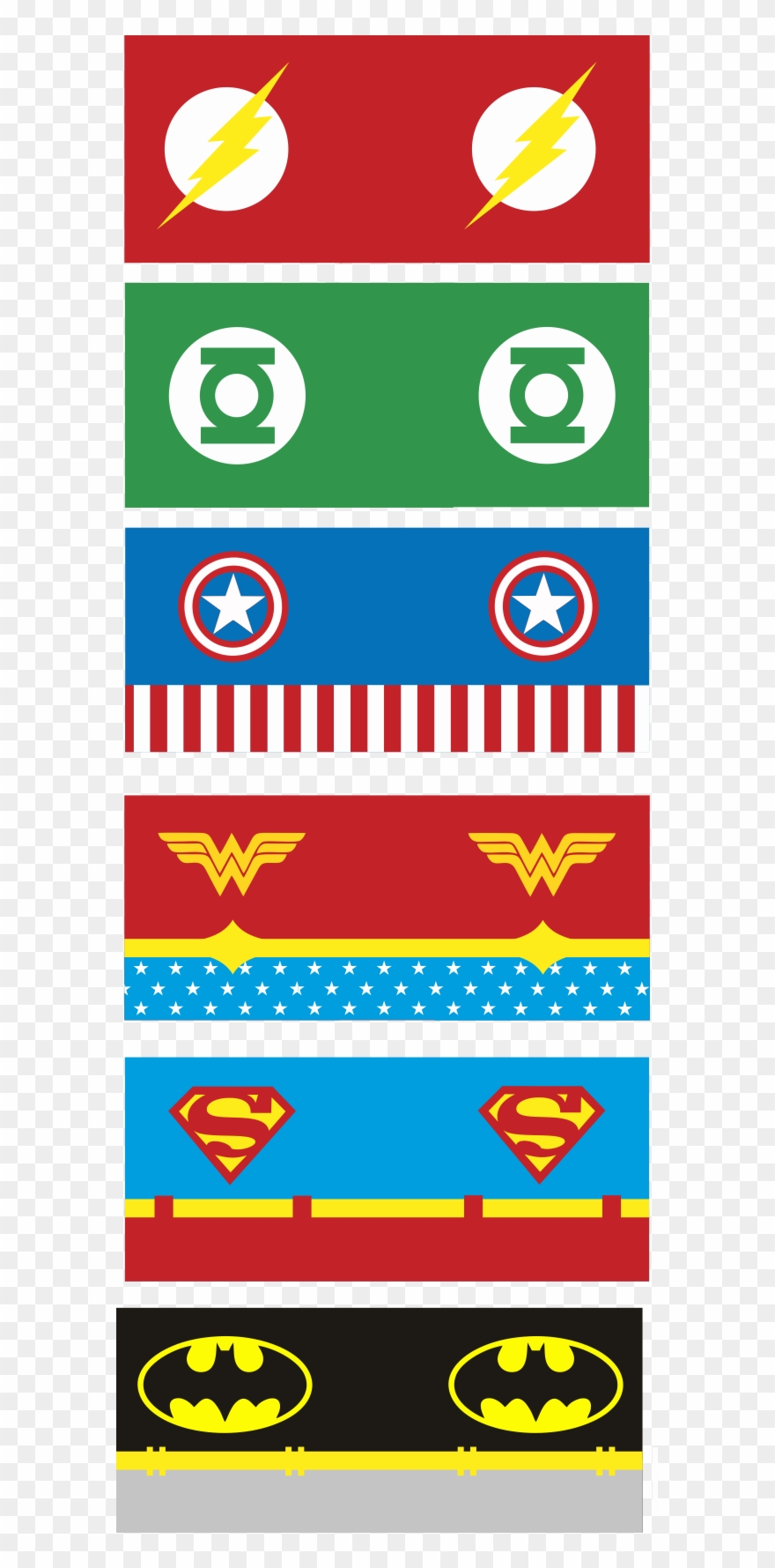 Simbolos Super Herois Png - Etiquetas De Superheroes Para Imprimir Clipart