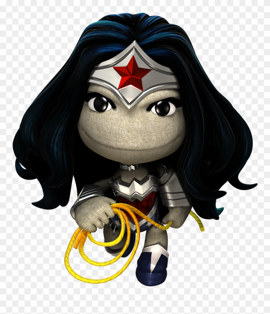 Avengers Clipart Wonder Woman - Little Big Planet Dc Comics - Png Download
