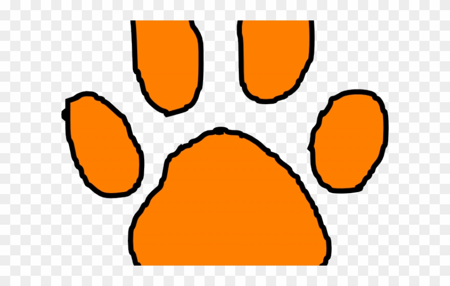 Scratches Clipart Tiger Paw - Clemson University - Png Download