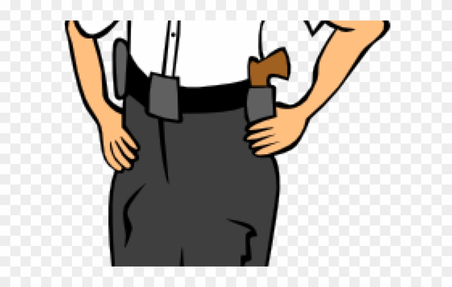 Cartoon Police Woman Clipart