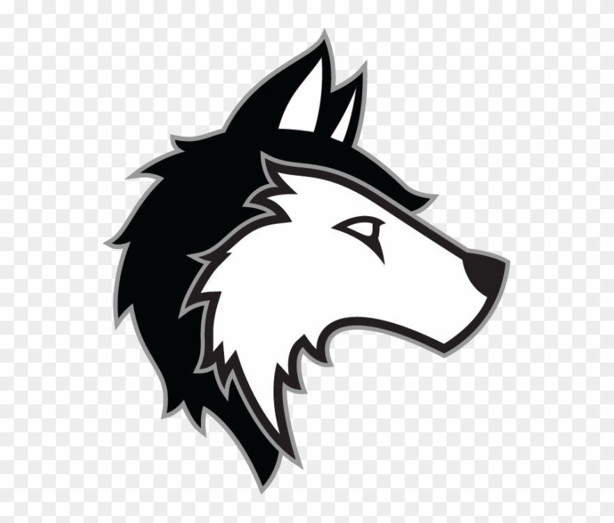 Volleyball Clipart Grey - Uwmc Husky - Png Download