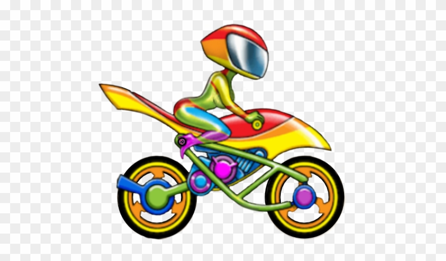 Bike Clipart Bike Race - Photograph - Png Download