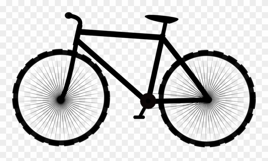 Bicycle, Cycle, Bike, Sport, Ride, Activity, Cycling - Bicycle Clip Art Transparent Background - Png Download