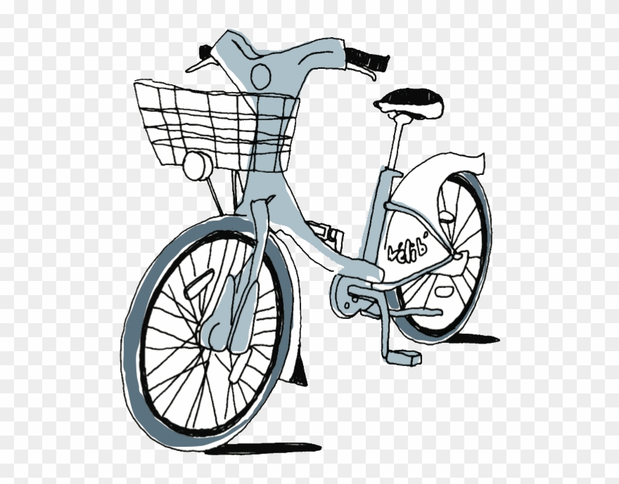 Bike Clipart Parisian - Logo - Png Download