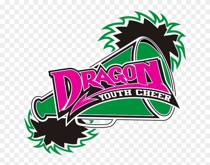 Dragon Youth Cheer Logo - Carroll Dragon Youth Cheer Clipart