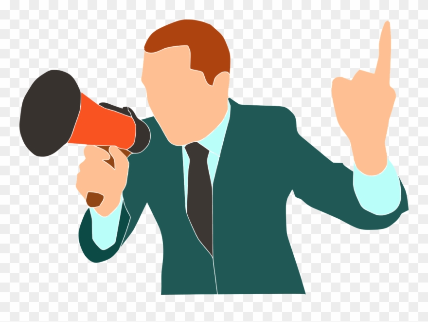 Megaphone Clipart College - Persuasive Speech - Png Download