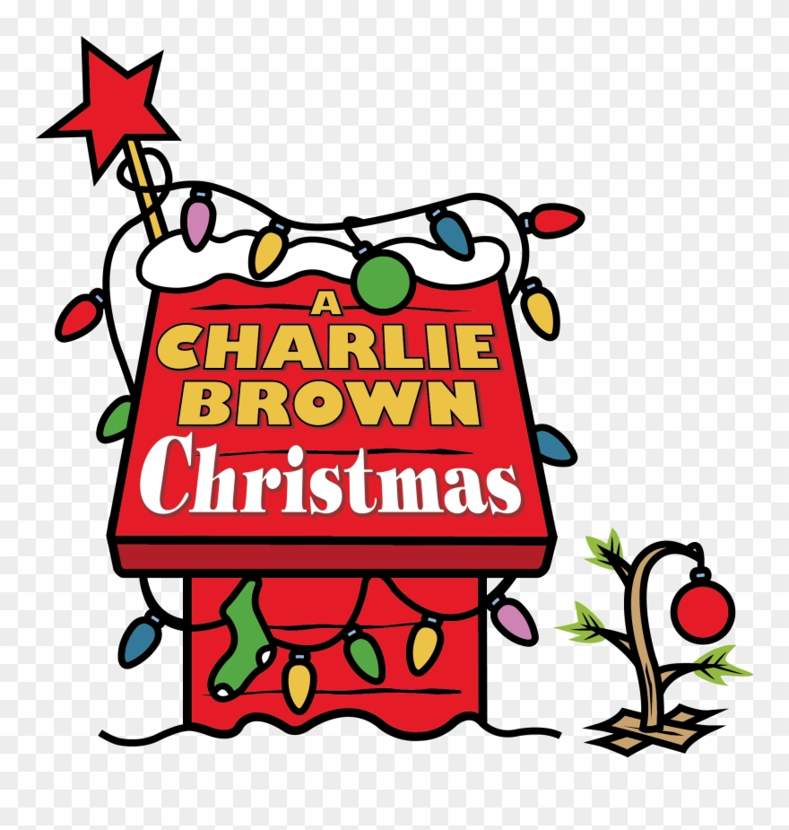 Snoopy's Doghouse - Charlie Brown Christmas Clipart