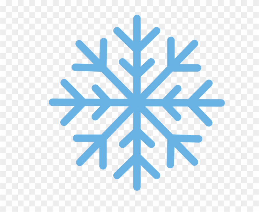 Snowflake Cartoon Clipart