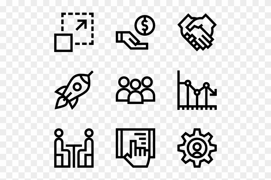 Consulting - Corruption Icons Clipart
