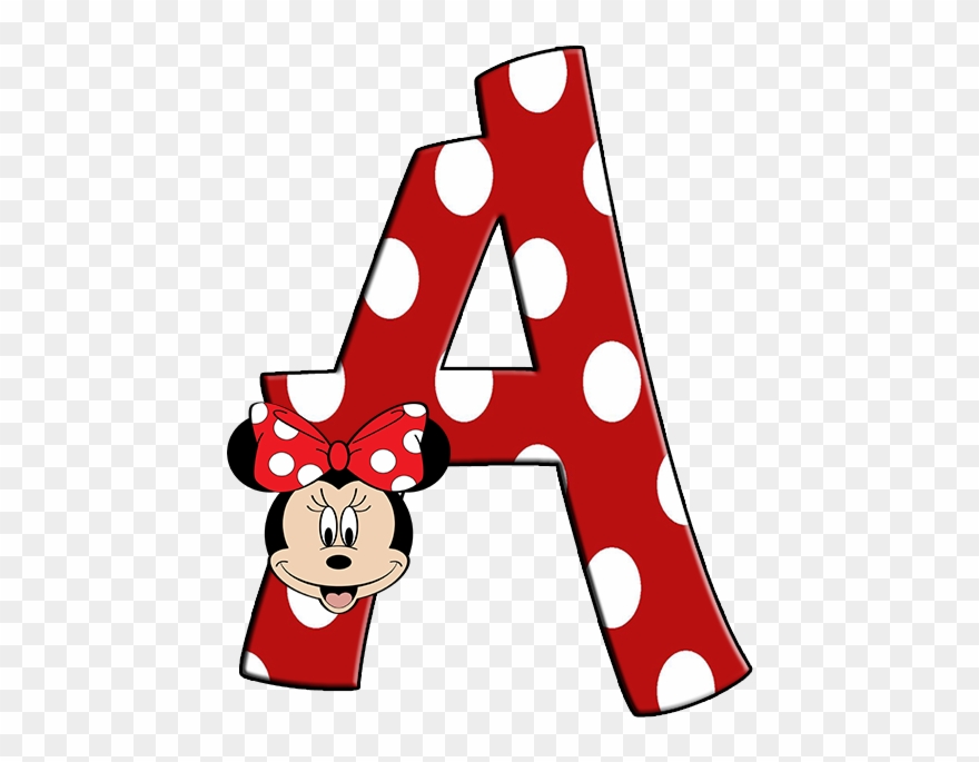 Letter Minnie Mouse Clipart