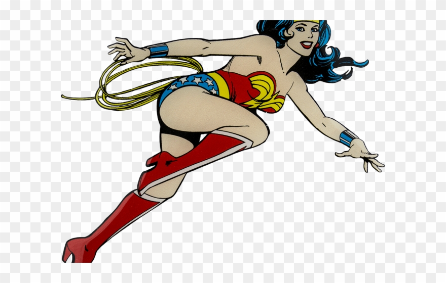 Wonder Woman Clipart Flying - Wonder Woman Transparent Png