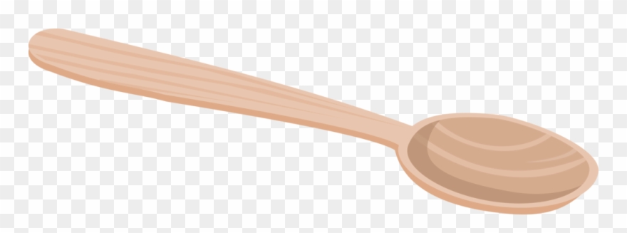 Wooden Spoon Knife Fork Kitchen - Spoon Clipart - Png Download