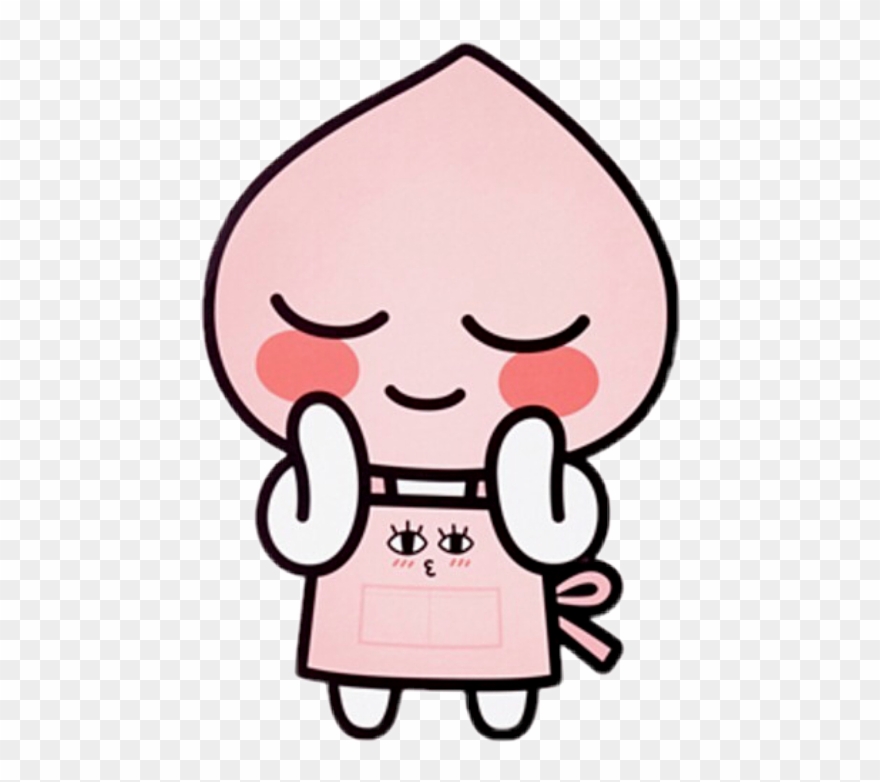 Cute Kakao Sticker Png Clipart