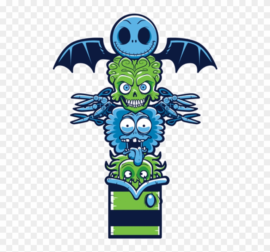 Nightmare Before Christmas - Burton Snowboards Clipart