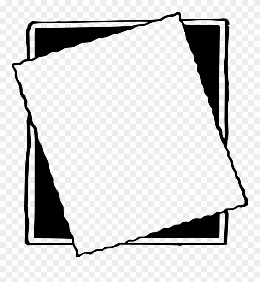 Png Transparent Paper Big Image Png - Png Simple Photo Frame Clipart