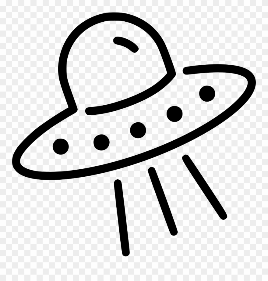 Ufo Clipart Svg - Science Fiction Clip Art - Png Download