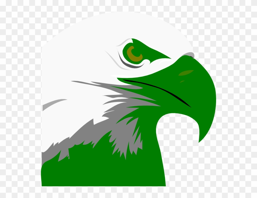 Eagle Clipart Helang - Green Eagle Clipart - Png Download