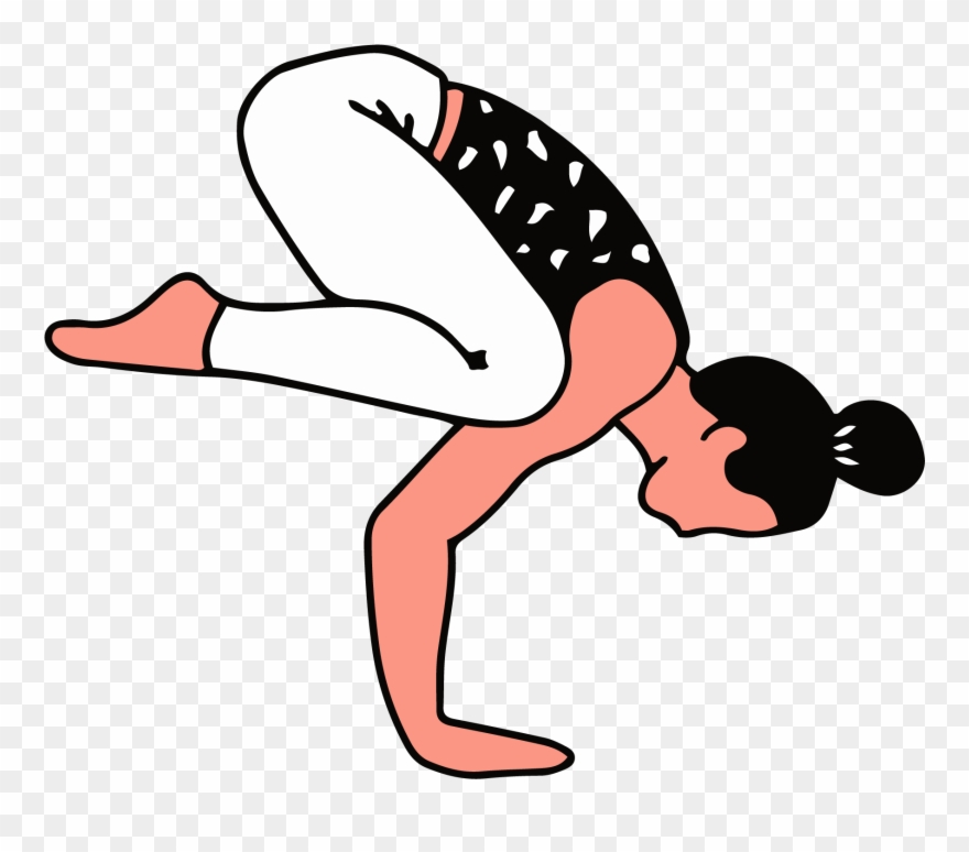 7 - Cartoon Yoga Poses Png Clipart