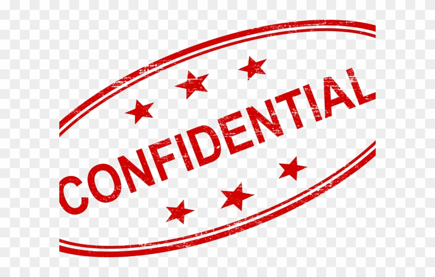 Rejected Stamp Clipart Watercolor - Confidential Stamp Clip Art - Png Download