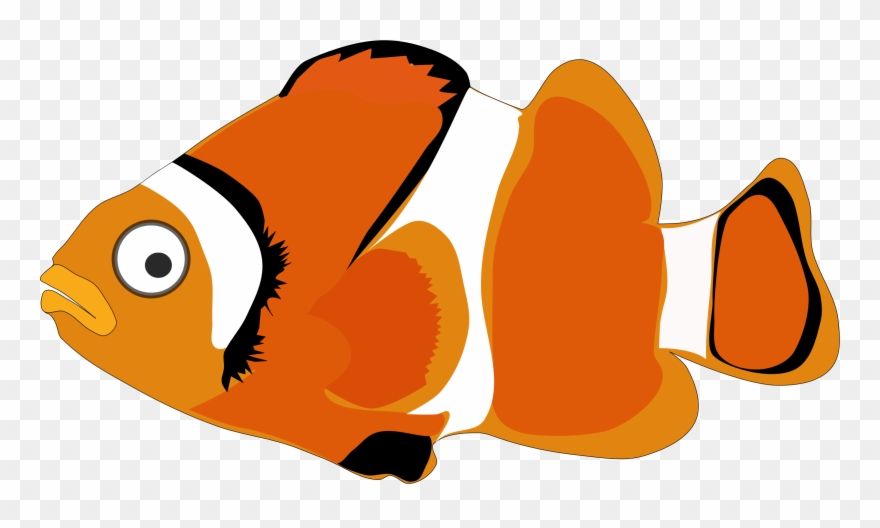 Fish Cartoon Watercolor Painting - Cartoon Fish Png Clipart